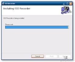 ISO Recorder (Windows Vista 32-bit)